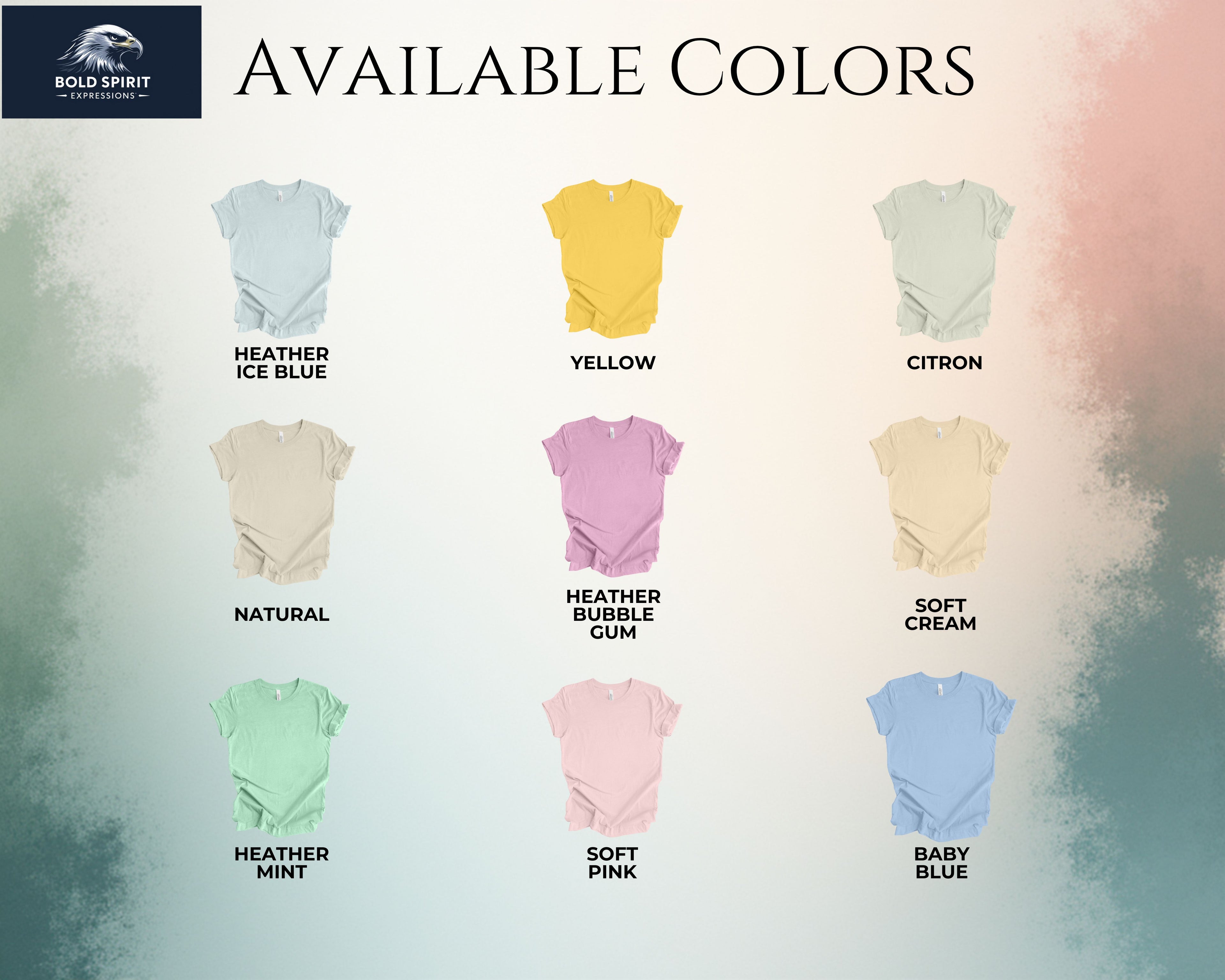 Day of Salvation — Christian T-Shirt | Salvation & Hope Back Print | Pastel