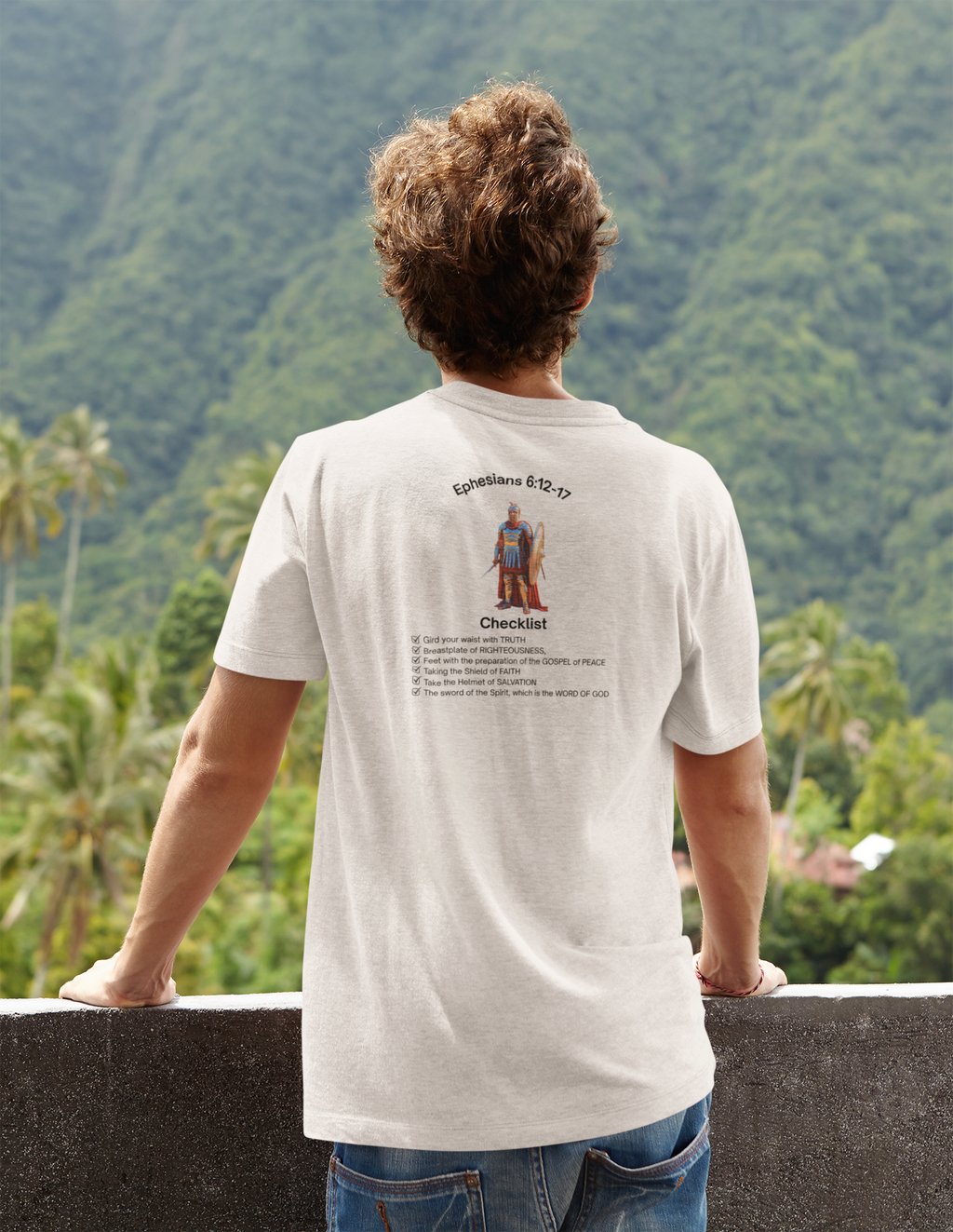 Armor of God — Christian T-Shirt | Built to Stand Spiritually — Founders Edition