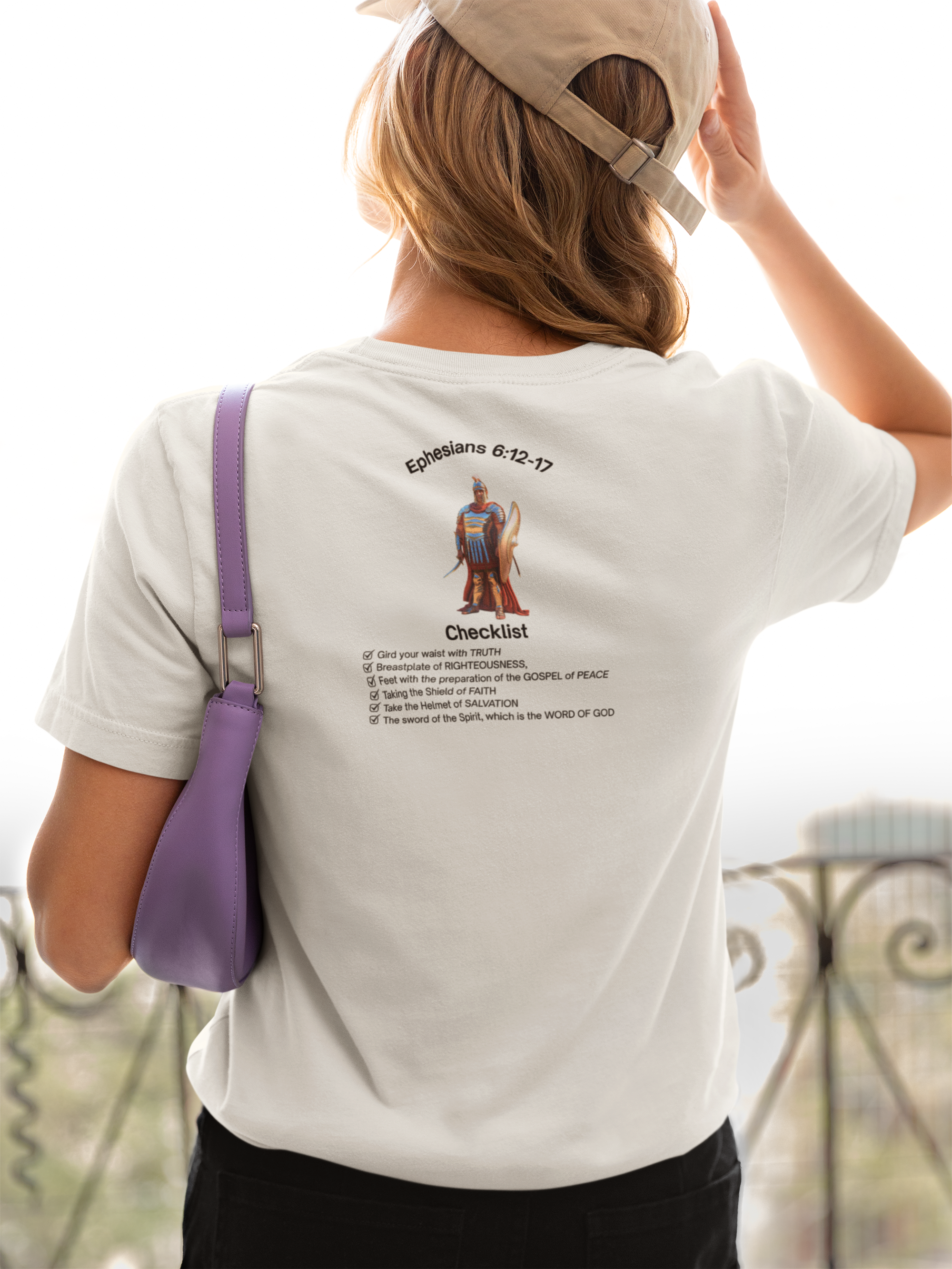 Armor of God — Christian T-Shirt | Built to Stand Spiritually — Founders Edition