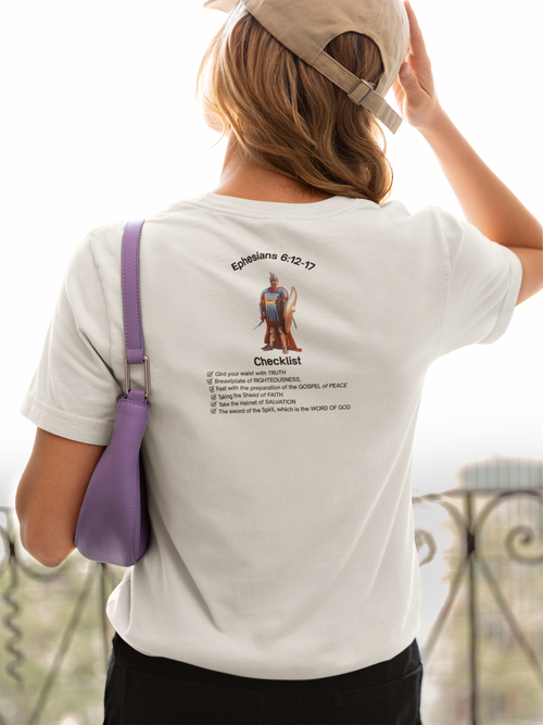 Armor of God — Christian T-Shirt | Built to Stand Spiritually — Founders Edition
