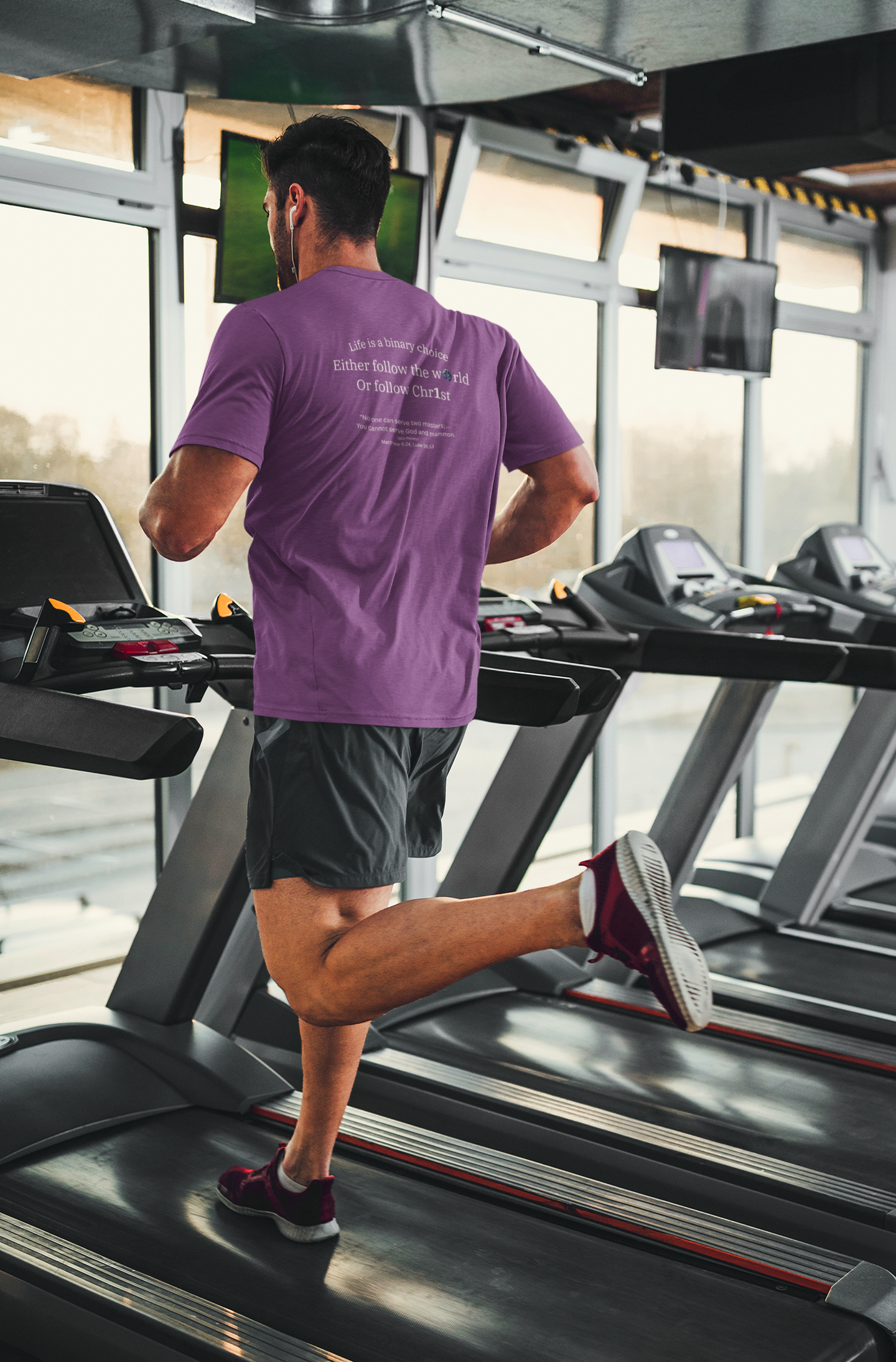 Binary Choice — Christian T-Shirt | Faith Has No Middle Ground — Lampstand