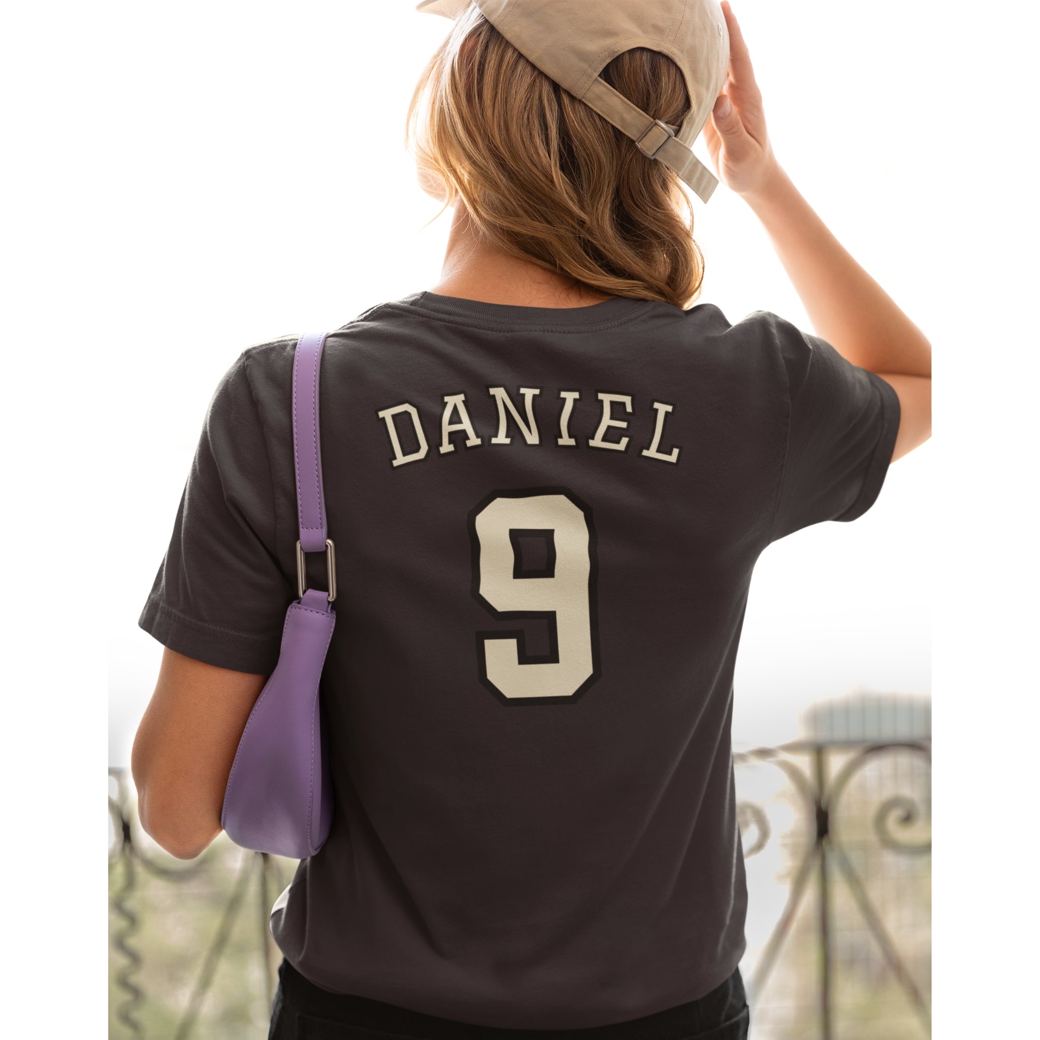 Daniel 9 Jersey Tee - Christian T-Shirt | Back Print | The Faith Roster
