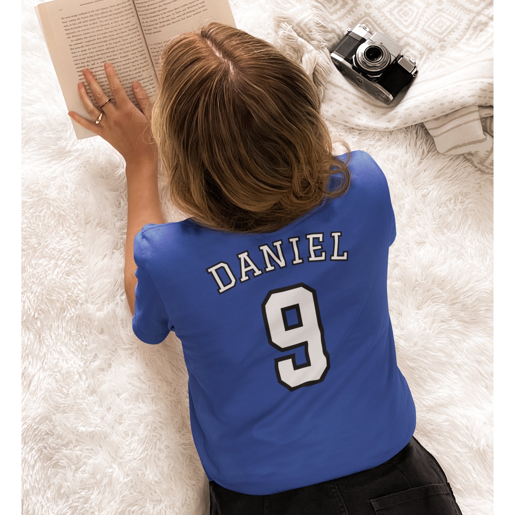 Daniel 9 Jersey Tee - Christian T-Shirt | Back Print | The Faith Roster