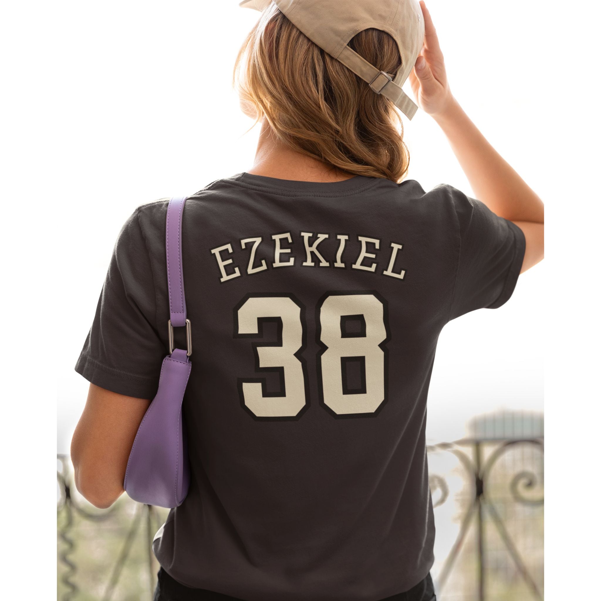 Ezekiel 38 Jersey Tee - Christian T-Shirt | Back Print | The Faith Roster