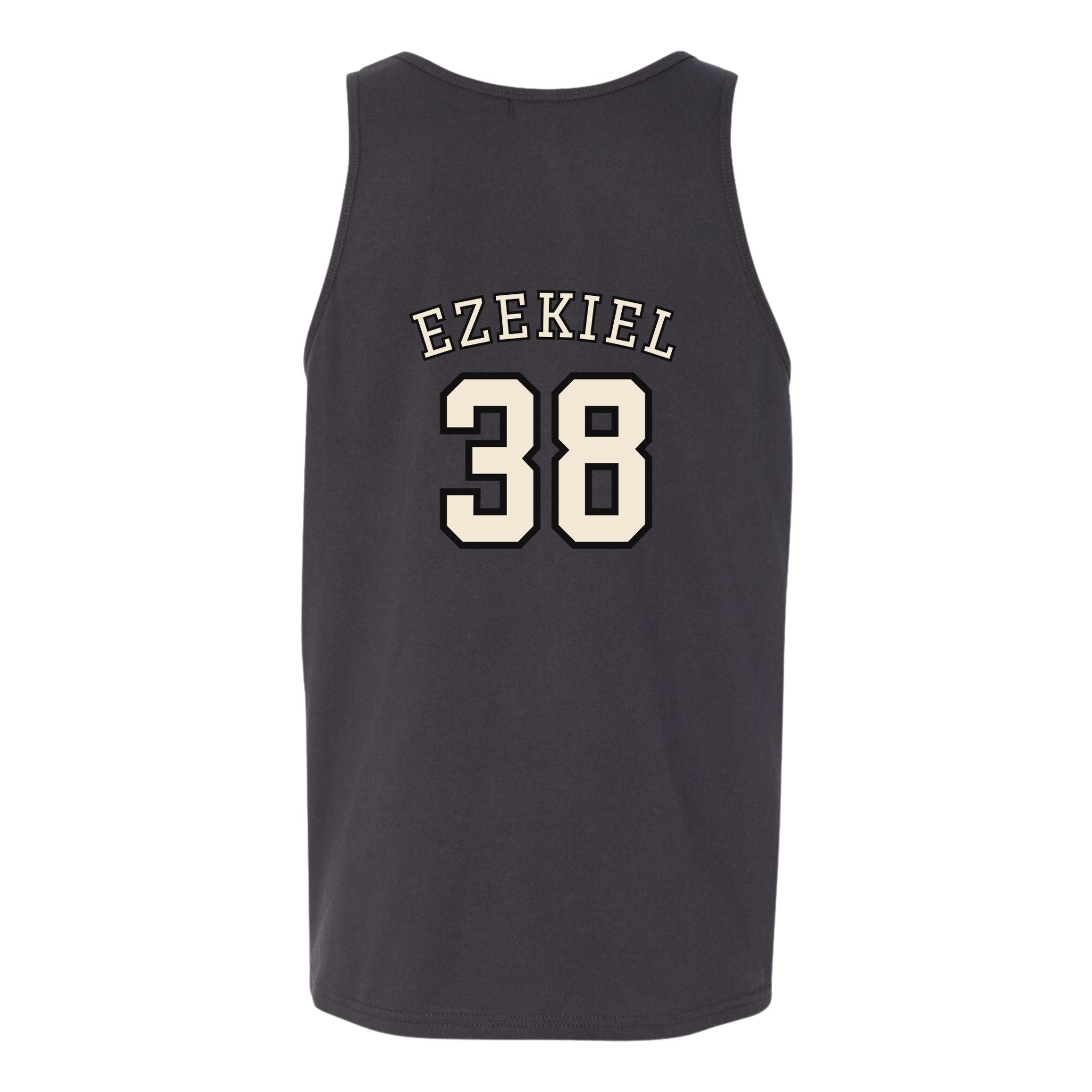 Ezekiel 38 Jersey Tank - Christian Tank Top | Back Print | The Faith Roster
