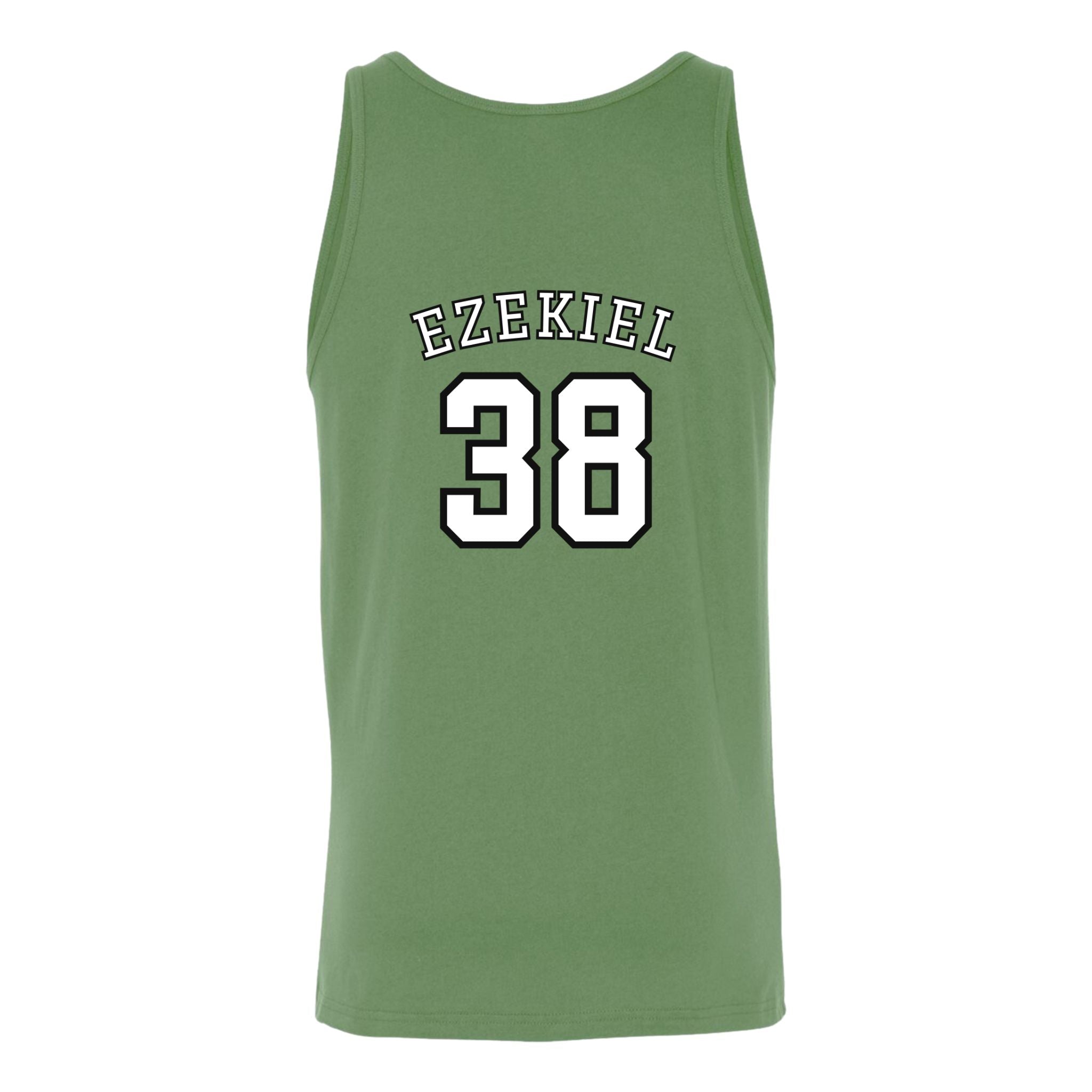 Ezekiel 38 Jersey Tank - Christian Tank Top | Back Print | The Faith Roster