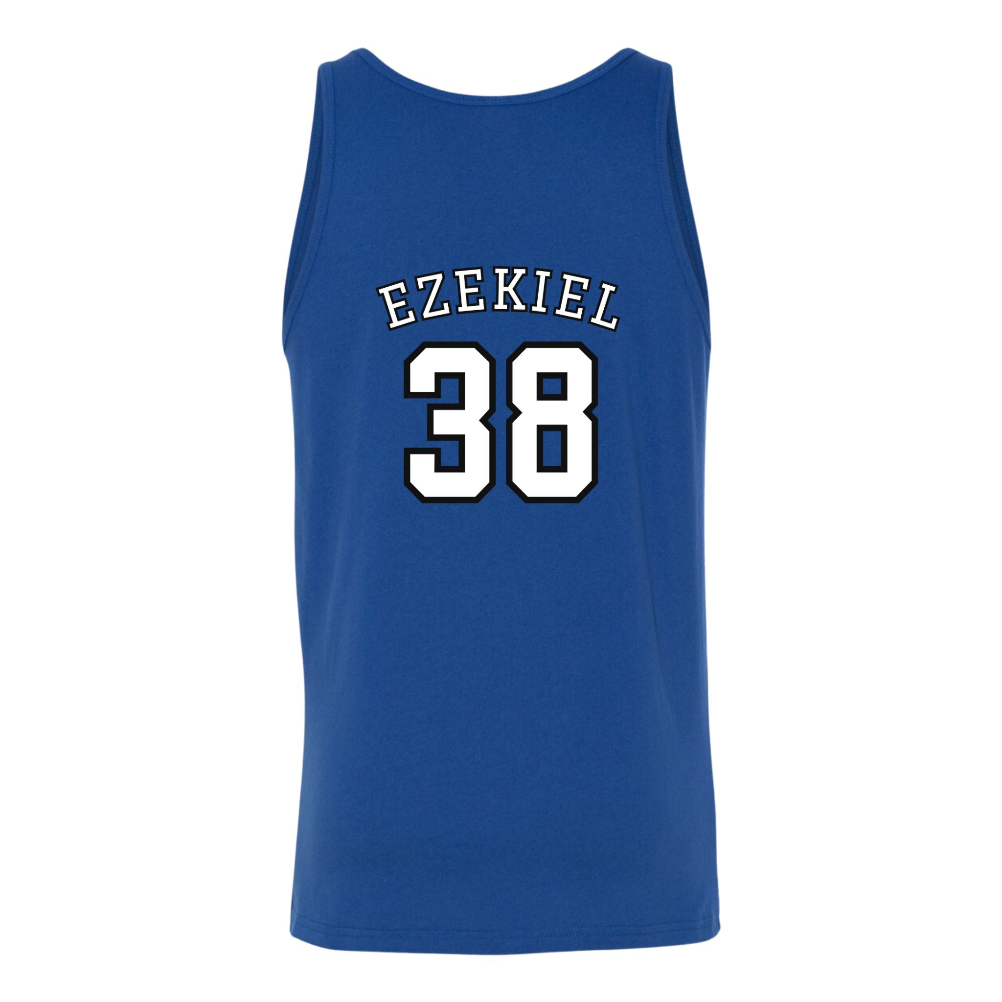 Ezekiel 38 Jersey Tank - Christian Tank Top | Back Print | The Faith Roster