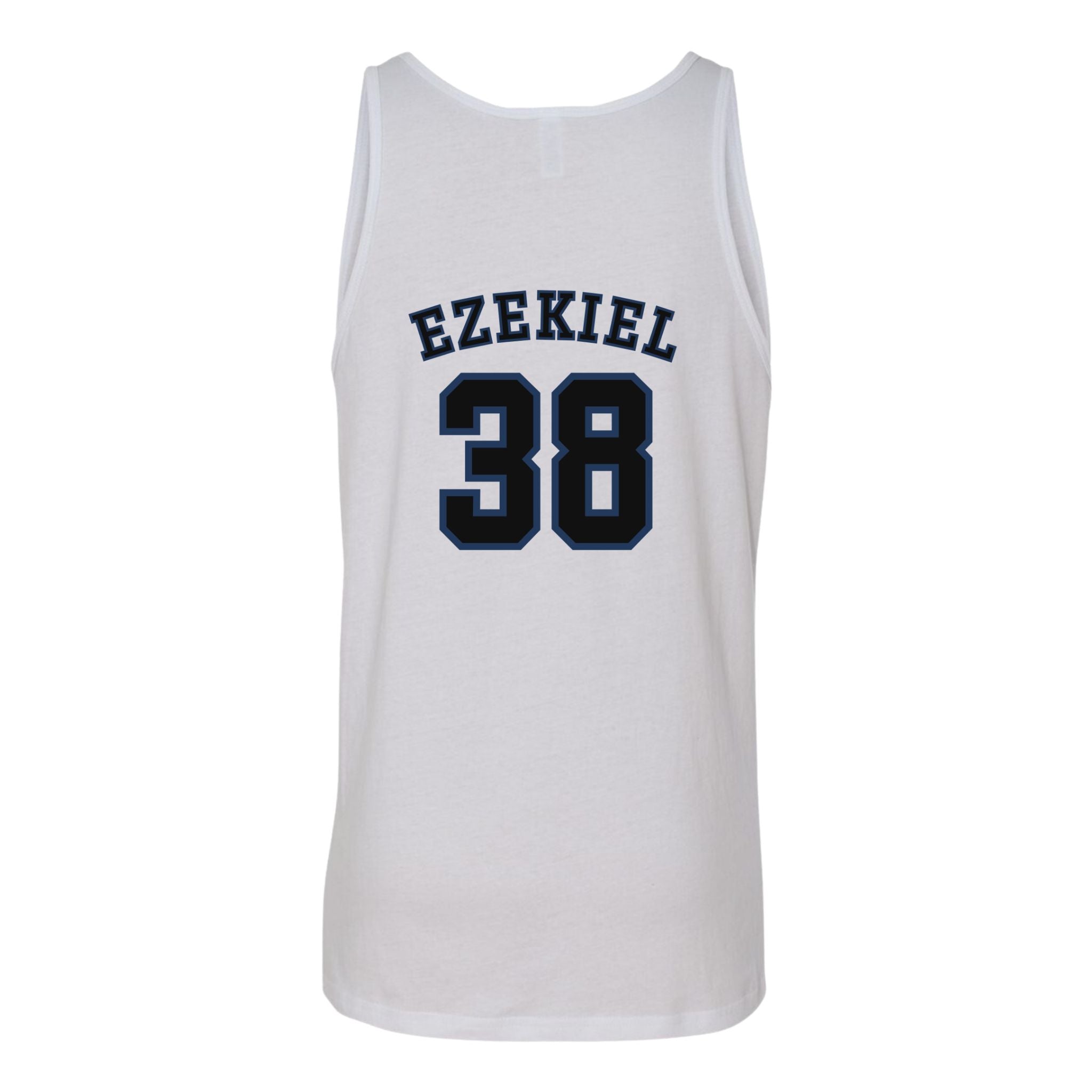 Ezekiel 38 Jersey Tank - Christian Tank Top | Back Print | The Faith Roster