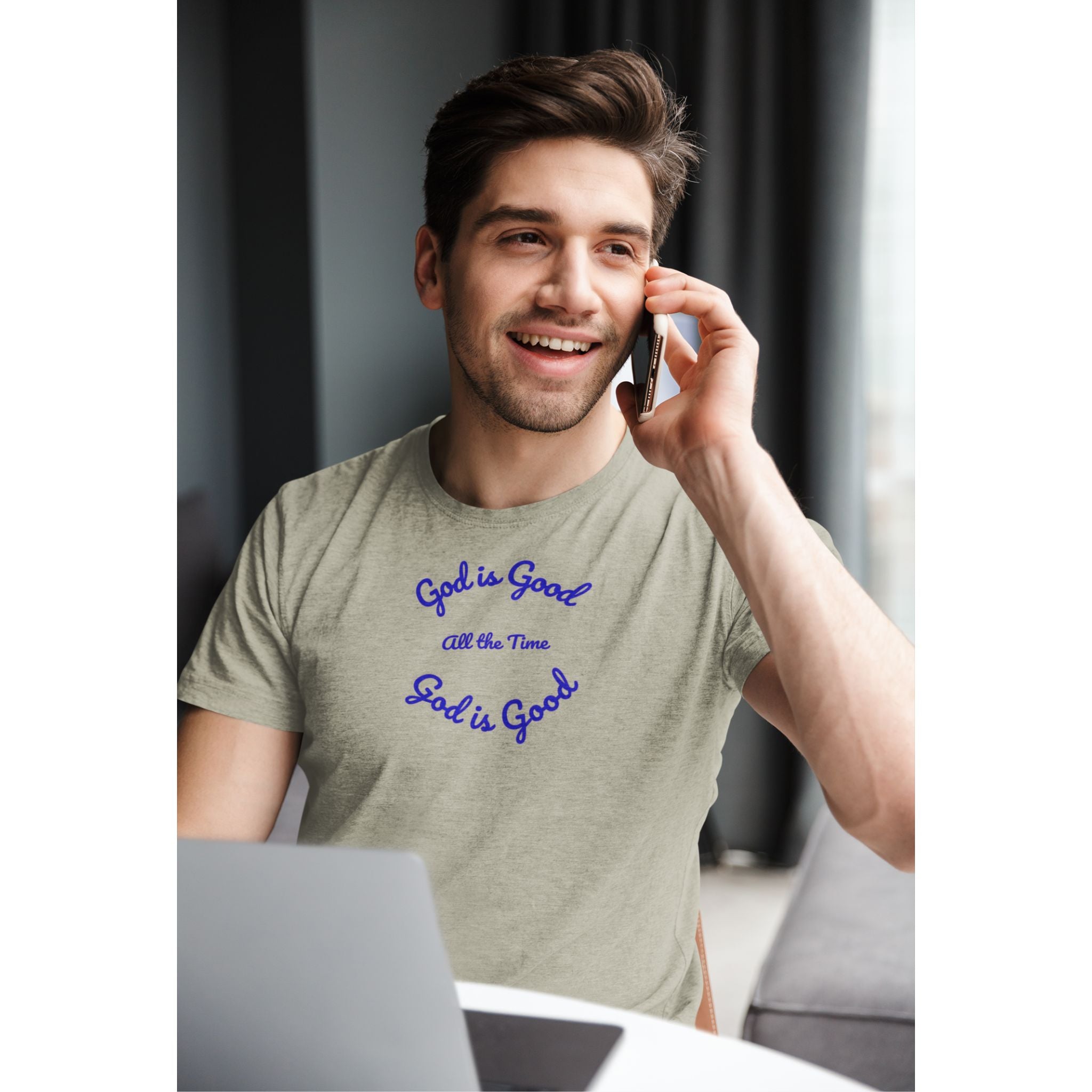 God Is Good — Christian T-Shirt | Faith Statement Front Print | Founders Edition