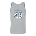 Jeremiah 49 Jersey Tank - Christian Tank Top | Back Print | The Faith Roster