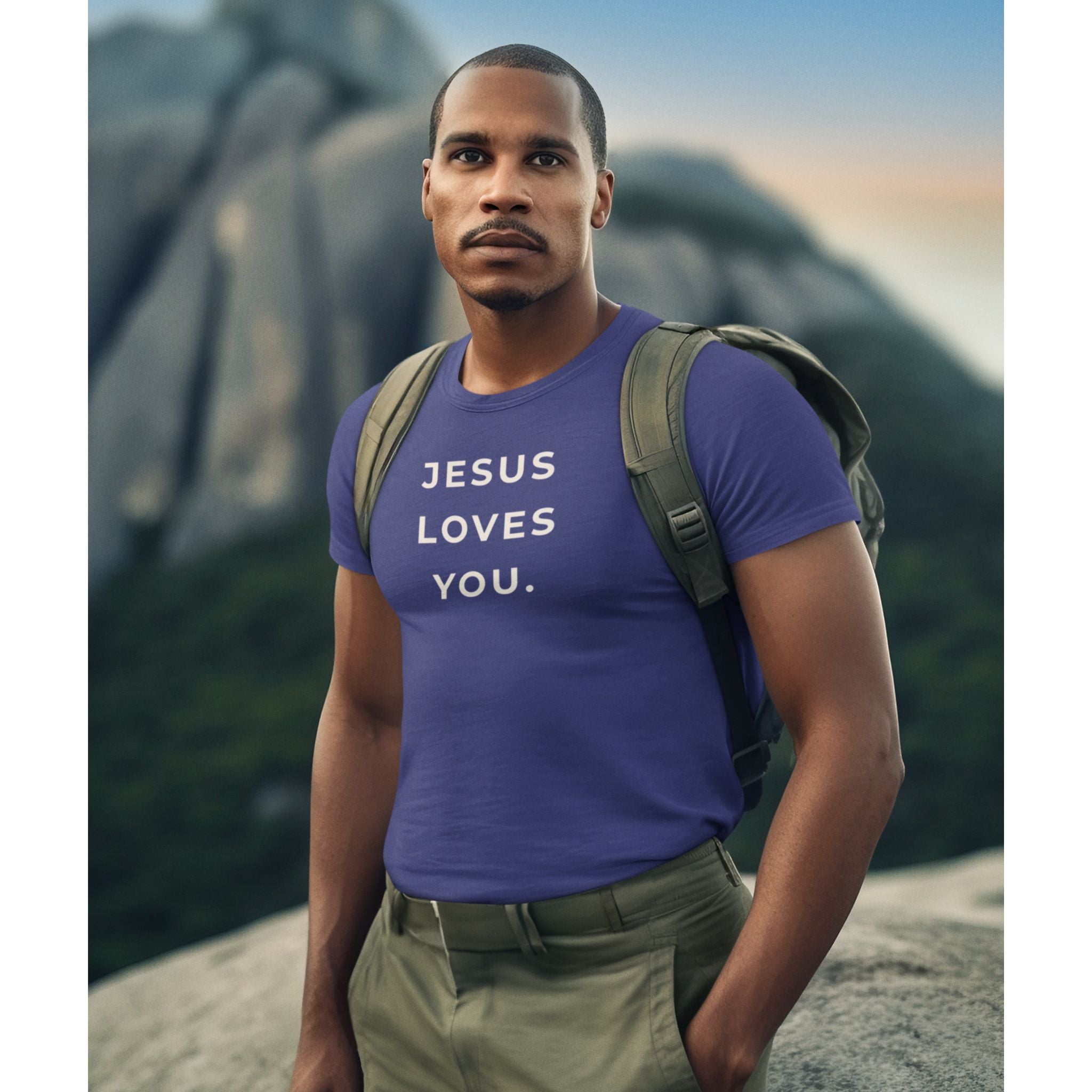 Jesus Loves You | Bold Faith Christian T-Shirt