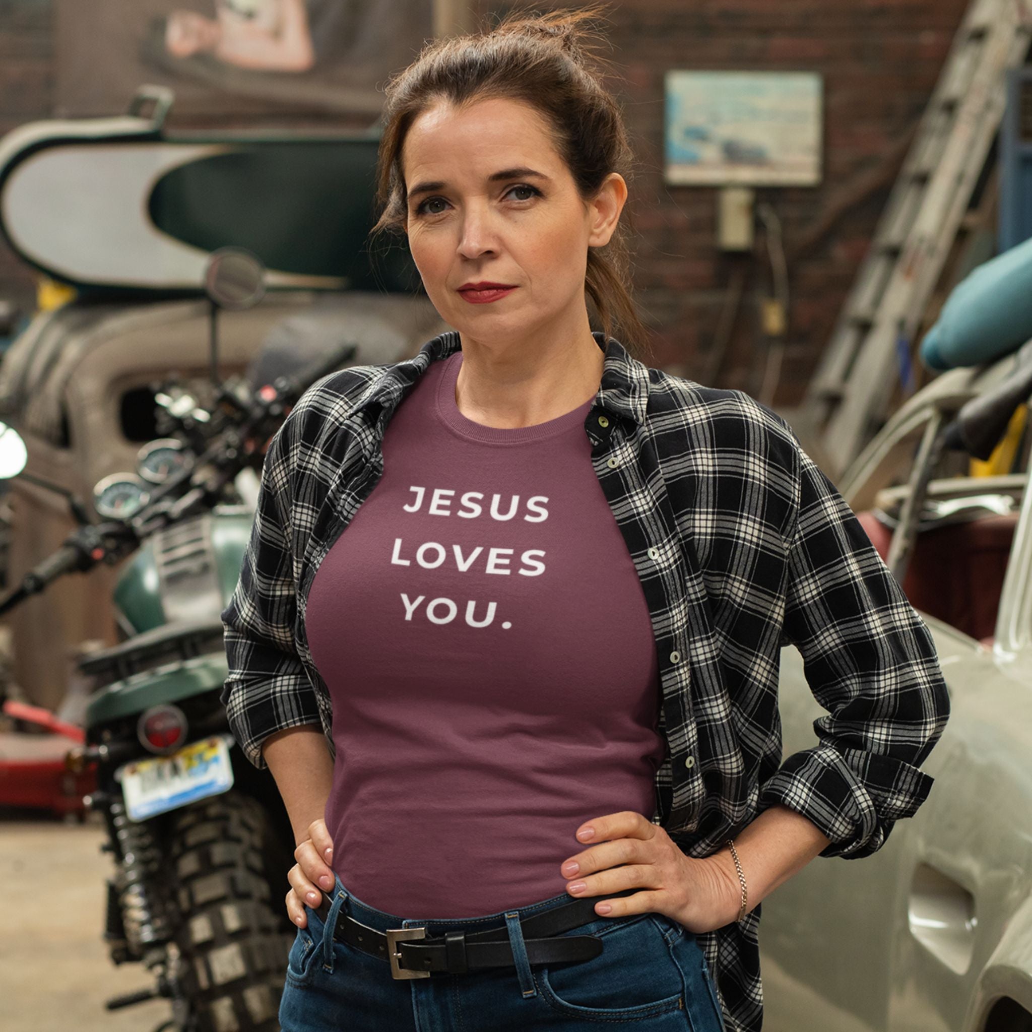 Jesus Loves You | Bold Faith Christian T-Shirt