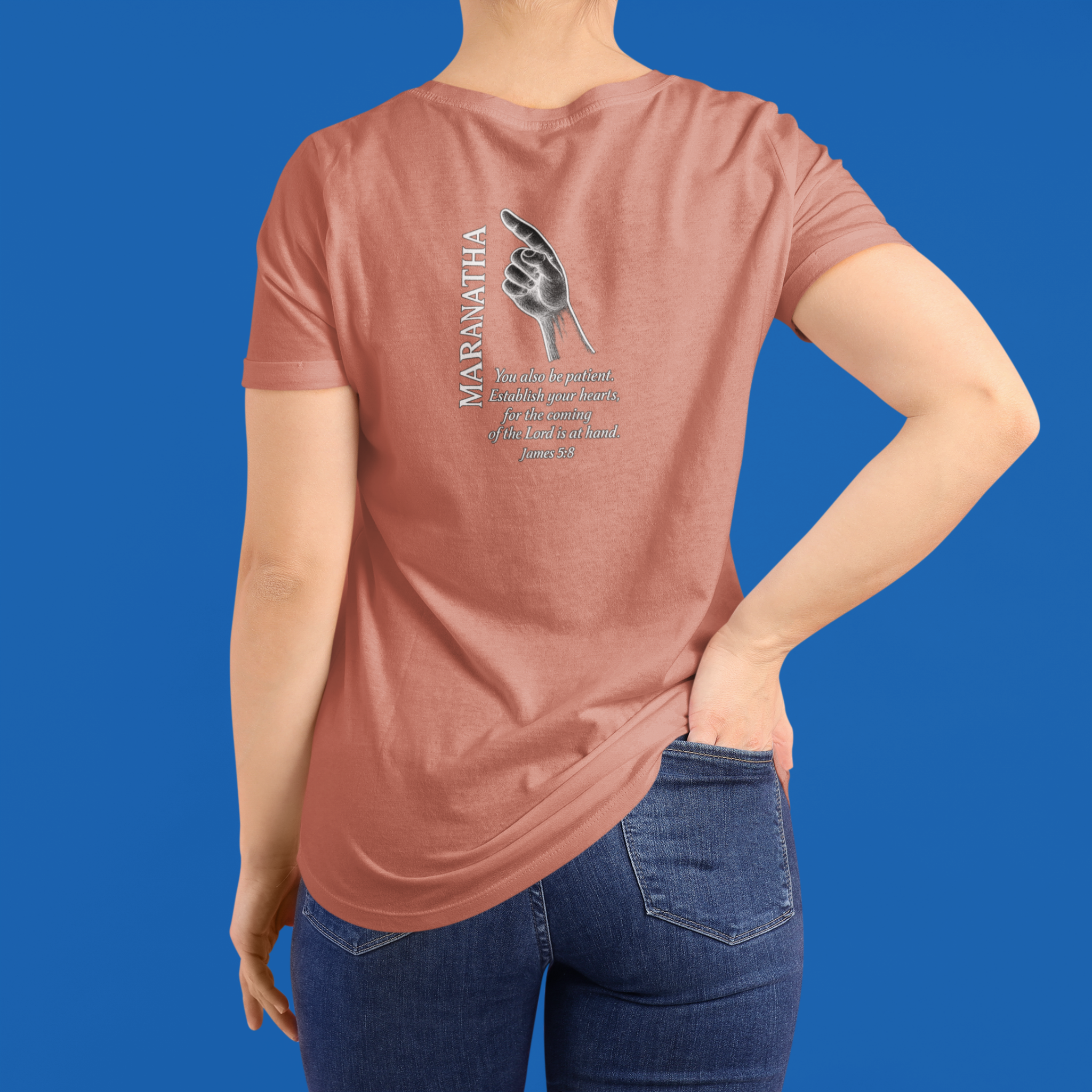 Maranatha — Christian T-Shirt | Watchful Faith | Lampstand Edition