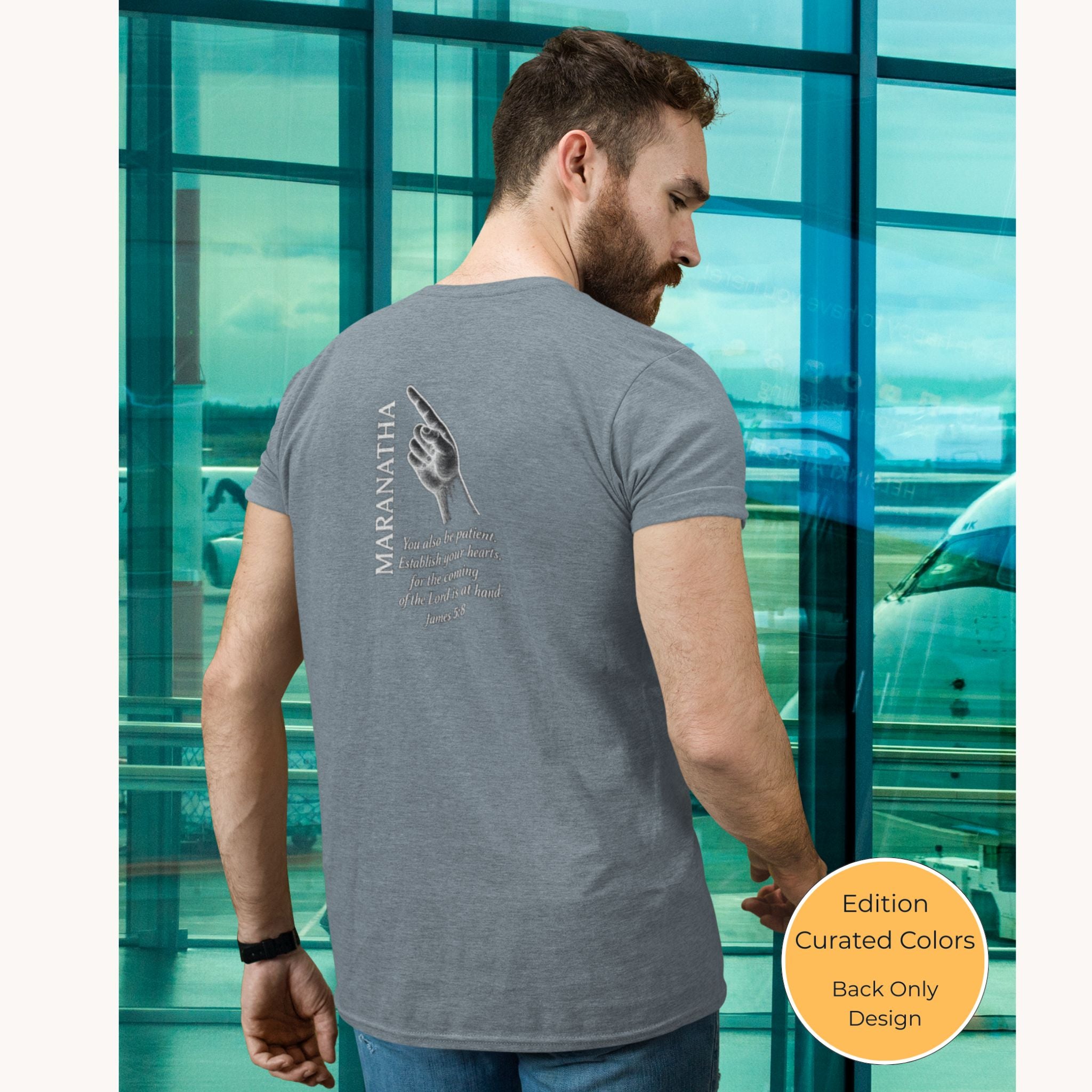 Maranatha — Christian T-Shirt | Watchful Faith | Lampstand Edition