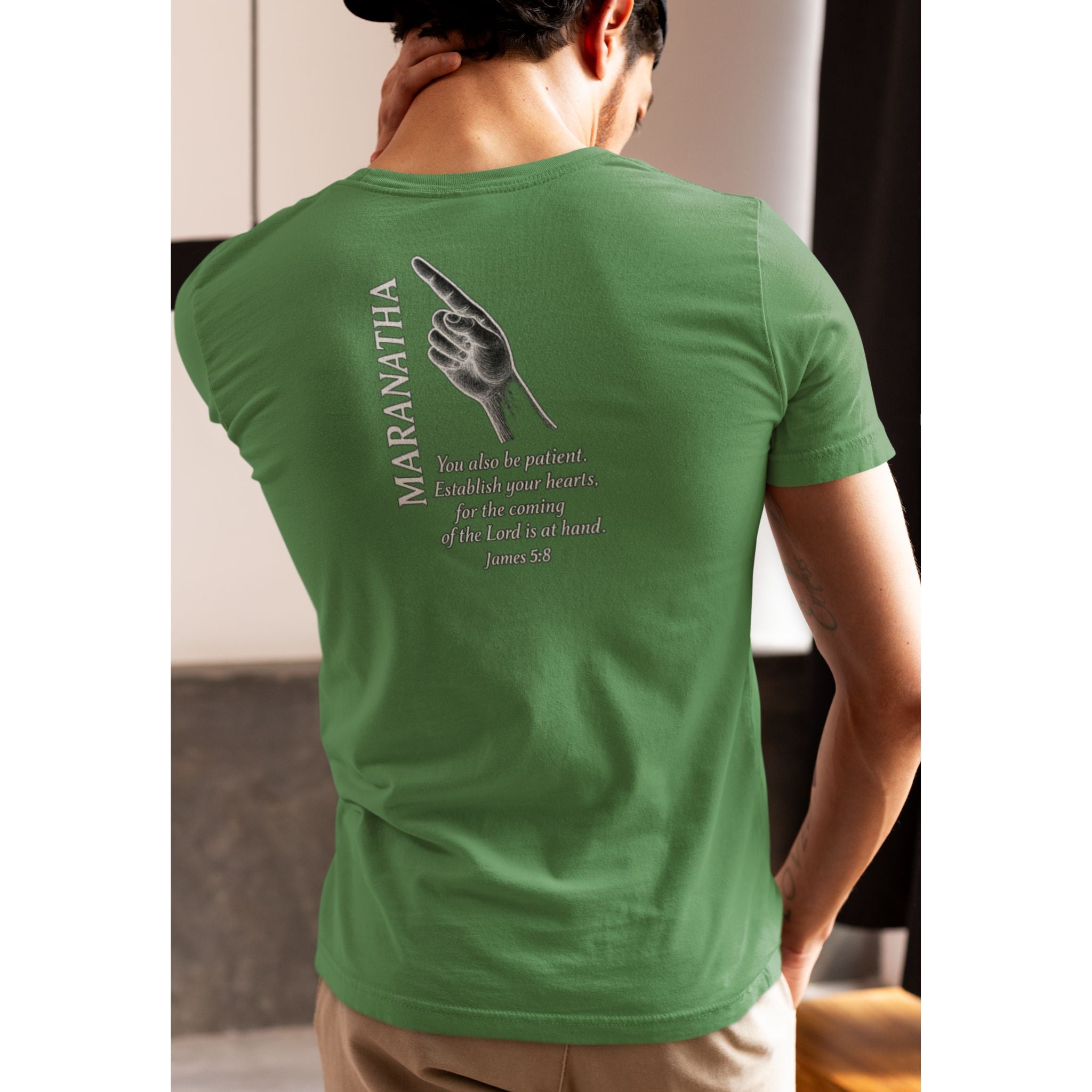 Maranatha — Christian T-Shirt | Watchful Faith | Lampstand Edition