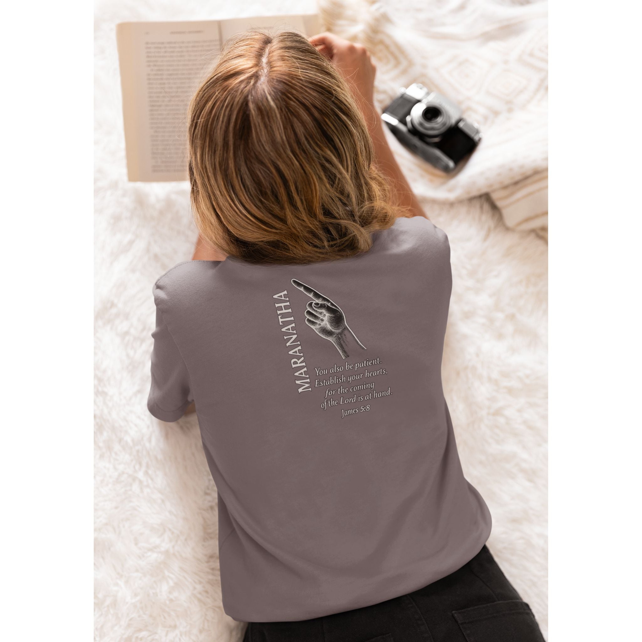 Maranatha — Christian T-Shirt | Watchful Faith | Lampstand Edition