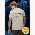 WiFi Faith — Christian T-Shirt | Trust Beyond Sight | Minimalist