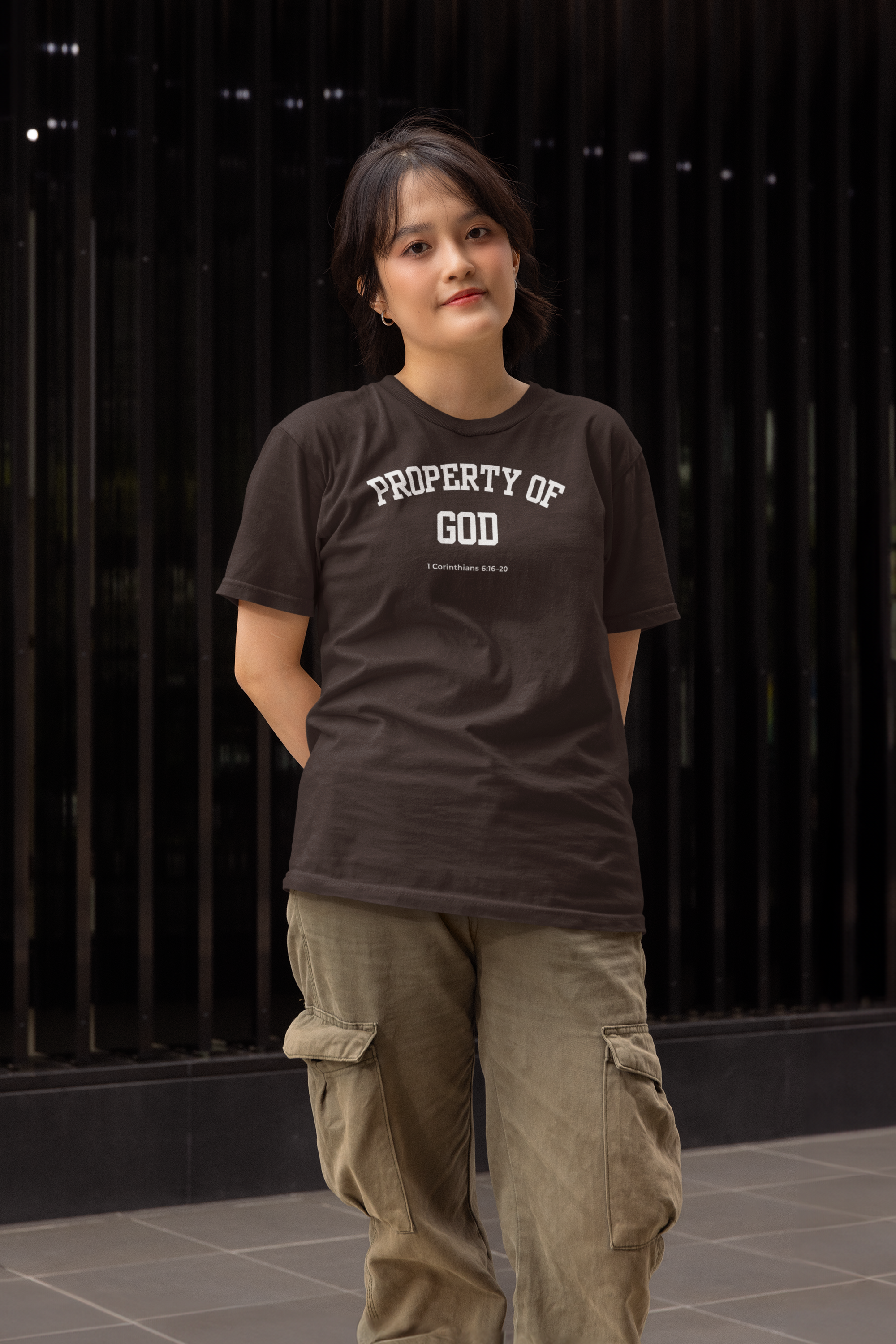 Property of God — Christian T-Shirt | Bought at a Price