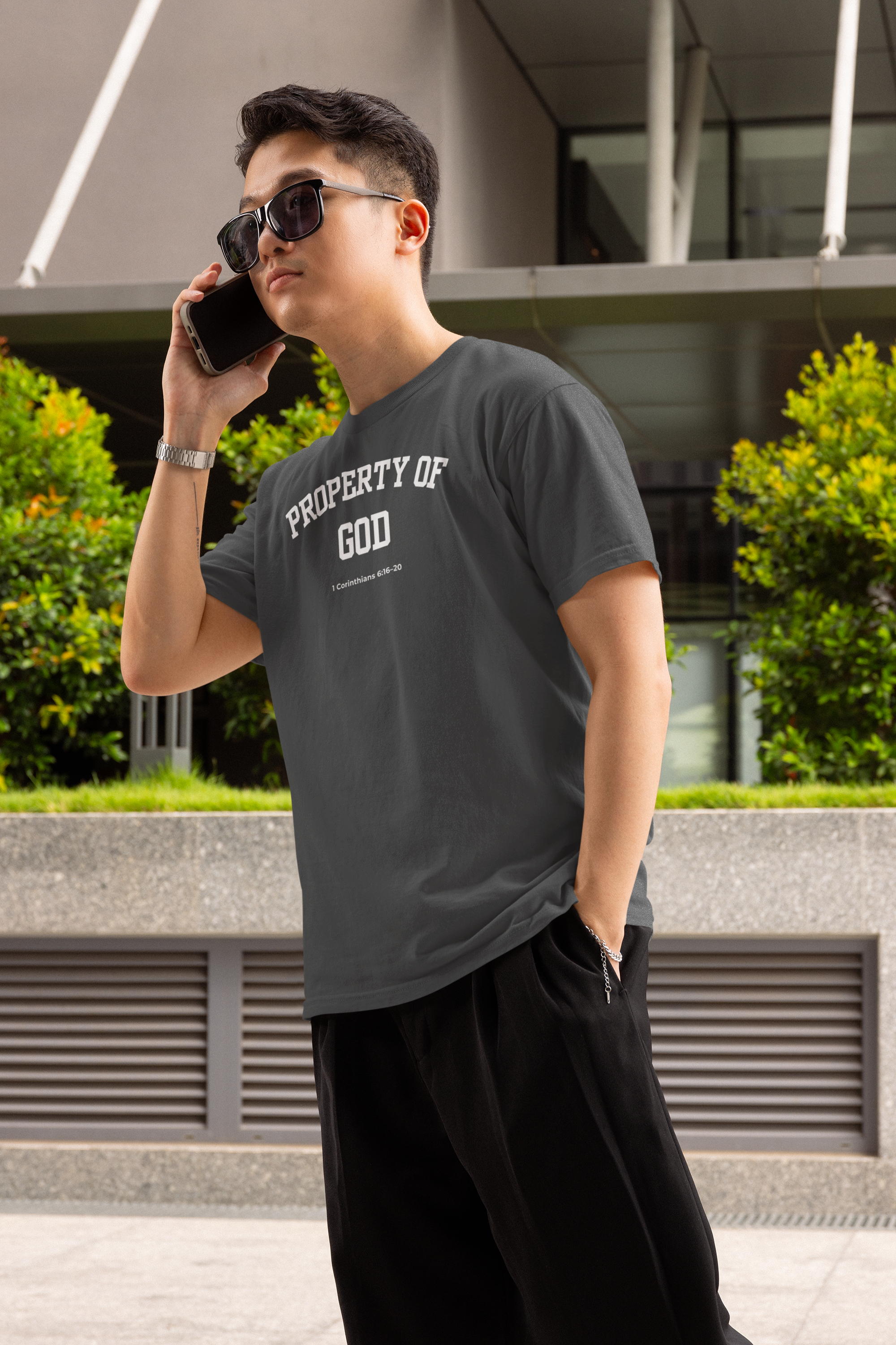 Property of God — Christian T-Shirt | Bought at a Price