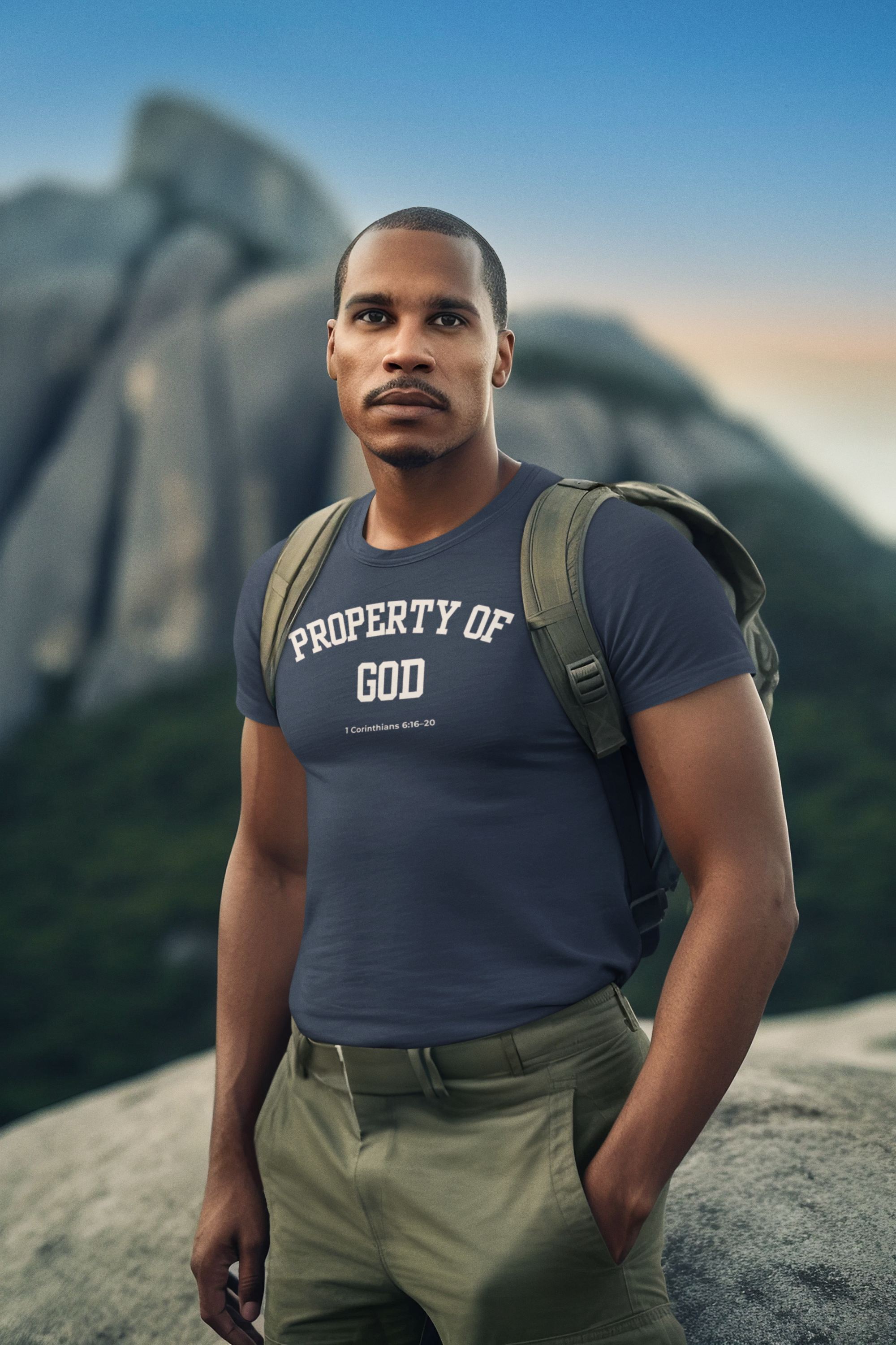 Property of God — Christian T-Shirt | Bought at a Price