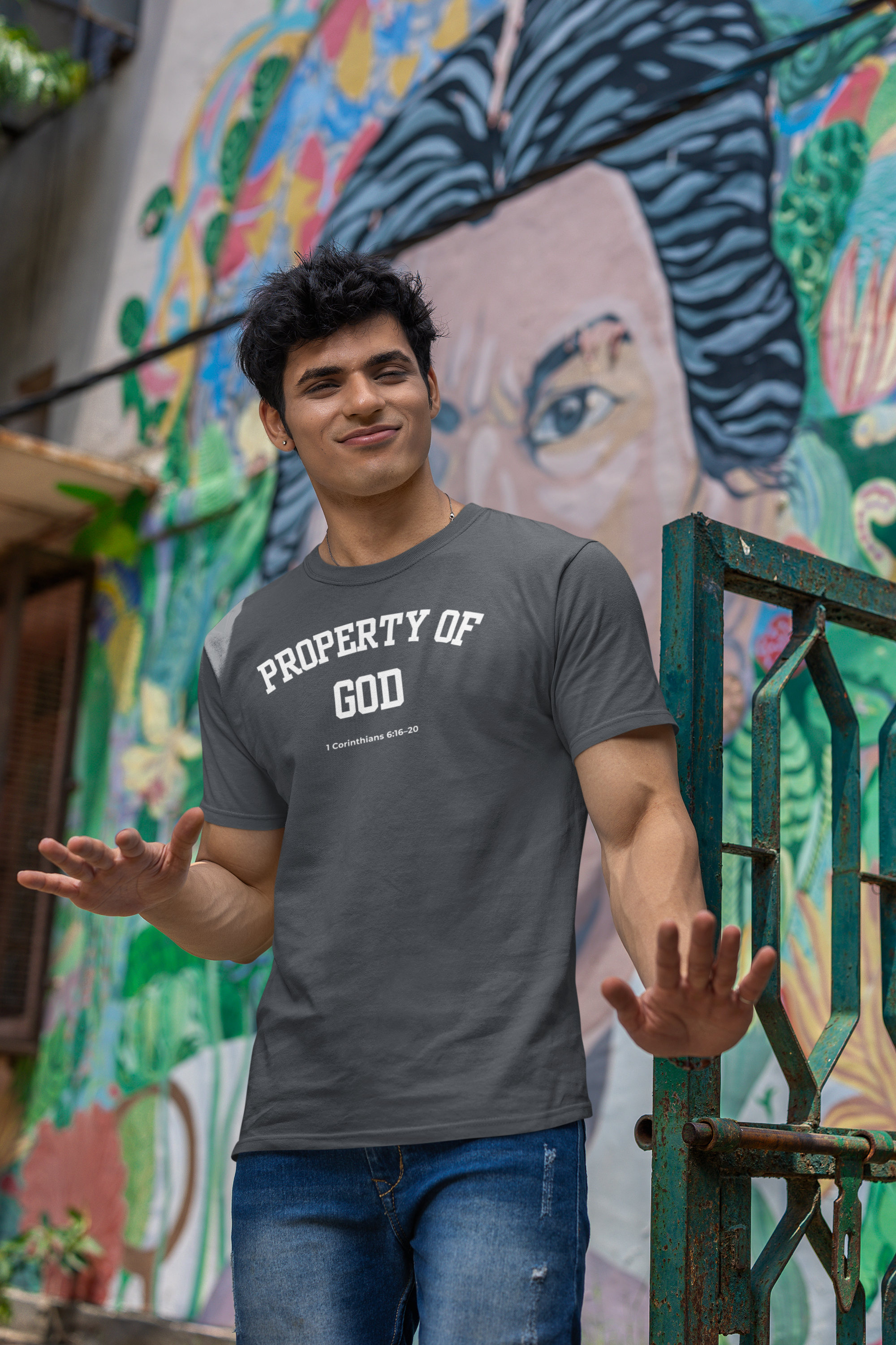 Property of God — Christian T-Shirt | Bought at a Price