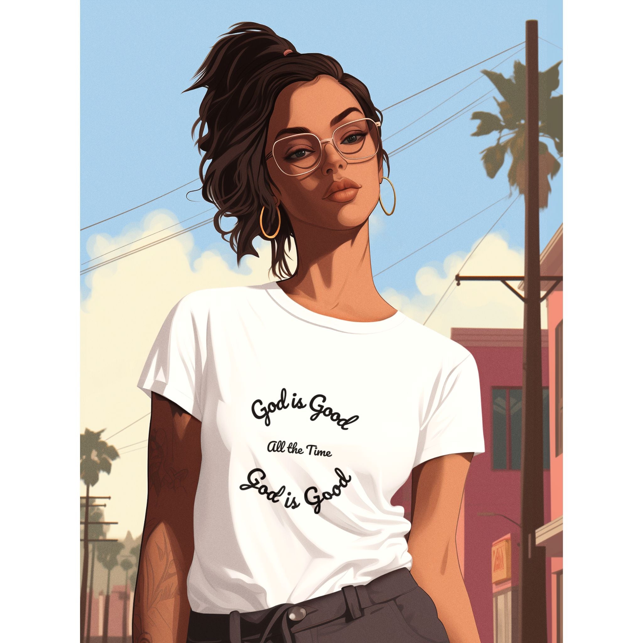 God Is Good Christian T-Shirt — Everyday Faith Message